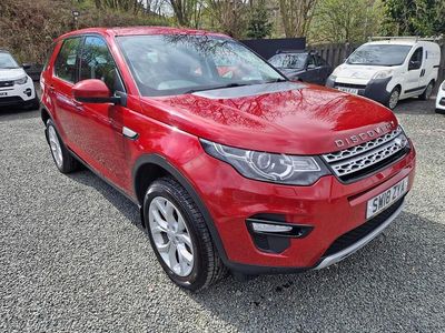 Używany Land Rover Discovery Sport HSE 180 KM (132 kW) 2018 Czerwony SUV