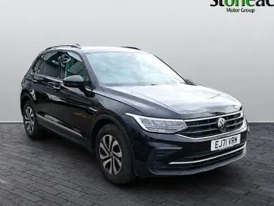 Used VW Tiguan Active 150 HP (110 kW) 2021 Black SUV