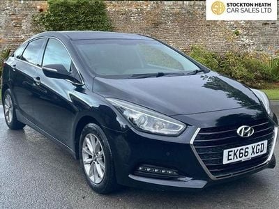 Black Used 2016 Hyundai i40 SE Sedan | £6,495 (Fair price)