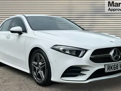 Used Mercedes A200 AMG Line Premium 163 HP (119 kW) 2018 White