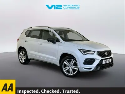 Used Seat Ateca FR 150 HP (110 kW) 2021 White SUV