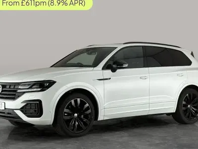 Used VW Touareg Black Edition 286 HP (210 kW) 2022 White SUV