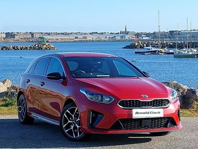 Used Kia Ceed GT-Line 118 HP (86 kW) 2021 Red Hatchback