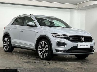 Silver Used 2019 VW T-Roc R-line SUV | £18,495 (Fair price)