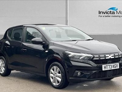 Used Dacia Sandero Expression 100 HP (73 kW) 2023 Black Hatchback