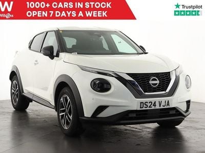 White Used 2024 Nissan Juke N-Connecta SUV | £15,399 (Fair price)