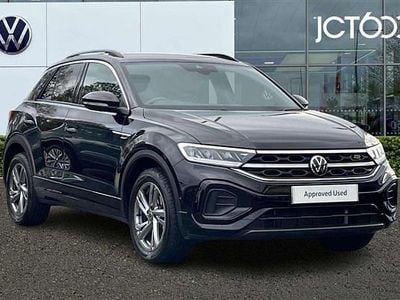 Black Used 2023 VW T-Roc R-line SUV | £24,274 (Fair price)