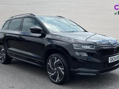 Used Skoda Karoq SportLine 150 HP (110 kW) 2024 Black SUV