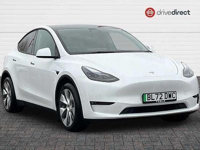 Used Tesla Model Y Long Range AWD 378 kW (514 HP) 2022 White SUV