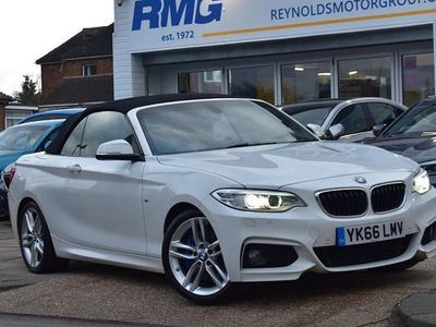 White Used 2017 BMW 220 M Sport Cabriolet | £8,990 (Fair price)
