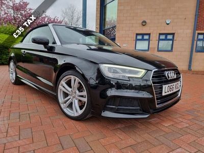 used Audi A3 Cabriolet 1.4 TFSI S LINE 2d 148 BHP