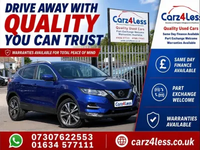 Used Nissan Qashqai N-Connecta 115 HP (84 kW) 2019 Blue SUV