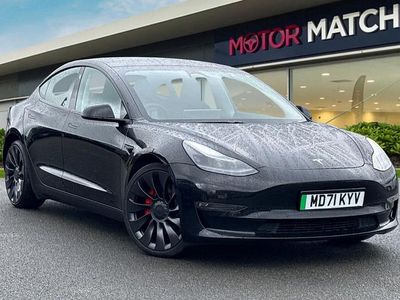 Used Tesla Model 3 Performance 82 kW (112 HP) 2022 Black Sedan