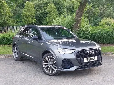 Used Audi Q3 Black Edition 150 HP (110 kW) 2021 Grey SUV