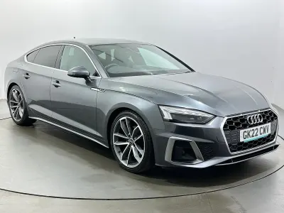 Used Audi A5 Sportback S-Line 163 HP (119 kW) 2022 Grey Hatchback