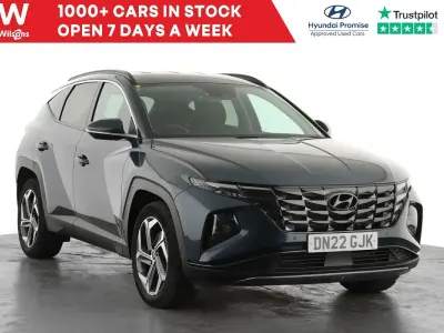 Used Hyundai Tucson Premium 2022 Blue SUV