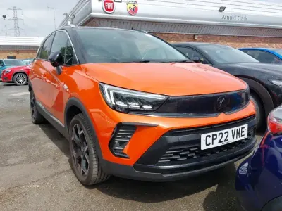 Used Vauxhall Crossland Ultimate 2022 Orange SUV