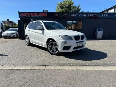 Begagnad BMW X3 M Sport 2014 Vit SUV