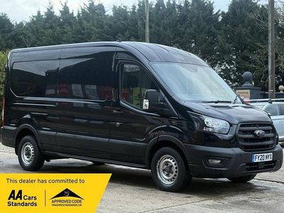 Black Used 2020 Ford Transit S | £13,990 (A bit pricey)