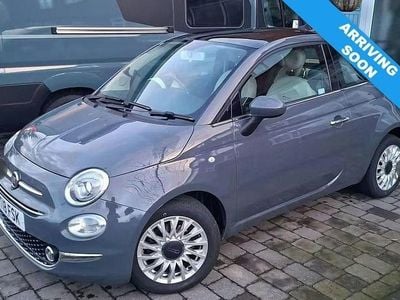 Grey Used 2018 Fiat 500 Lounge Hatchback | £6,995 (A bit pricey)