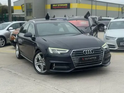Used Audi A4 S-Line 190 HP (139 kW) 2016 Blue Estate