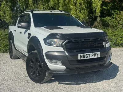 Used Ford Ranger Wildtrack 200 HP (147 kW) 2017 White Pickup