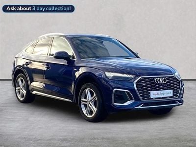 Used Audi Q5 Sportback S-Line 261 HP (191 kW) 2022 Blue SUV