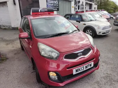 Second-hand Kia Picanto City 68 CP (50 kW) 2013 Roșu Hatchback