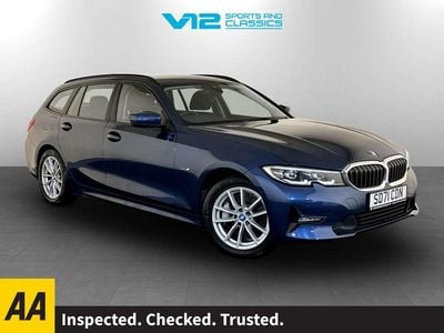 Used BMW 330e Comfort Edition 292 HP (214 kW) 2021 Blue Estate