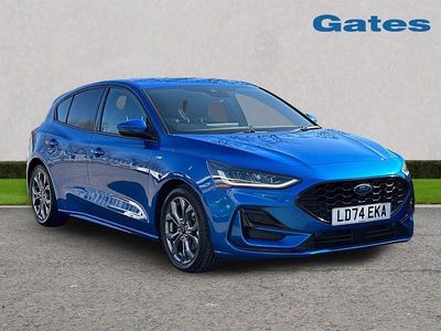 Used Ford Focus ST-Line 125 HP (91 kW) 2024 Blue Hatchback