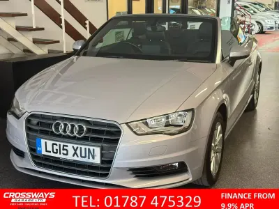 Used Audi A3 Cabriolet 150 HP (110 kW) 2015 Grey Cabriolet