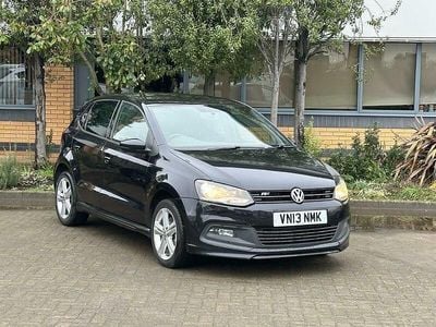 Used VW Polo R-line 105 HP (77 kW) 2013 Black Hatchback