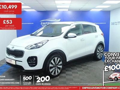 White Used 2017 Kia Sportage SUV | £10,499 (Fair price)