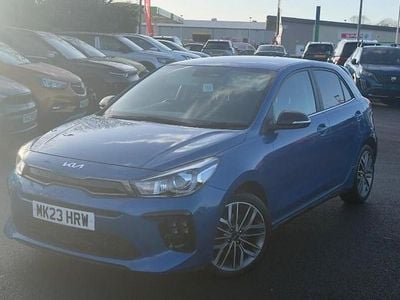 Used Kia Rio GT-Line S 2023 Blue Hatchback