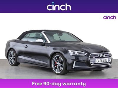 Black Used 2018 Audi S5 Cabriolet Comfort Cabriolet | £24,999