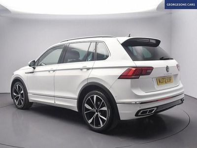 Used VW Tiguan R-line 150 HP (110 kW) 2022 White SUV