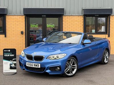 Used BMW 230 M Sport 2016 Blue Cabriolet