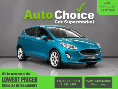 Used Ford Fiesta Titanium X 100 HP (73 kW) 2019 Blue Hatchback