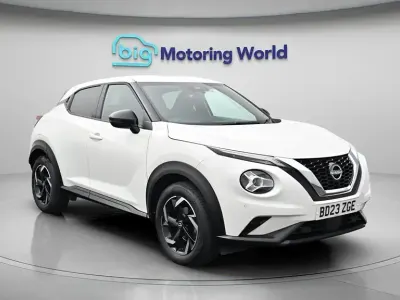 Used Nissan Juke N-Connecta 114 HP (83 kW) 2023 White SUV