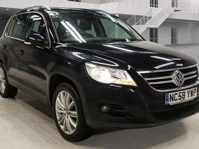 Black Used 2009 VW Tiguan Sportline SUV | £4,295 (Fair price)