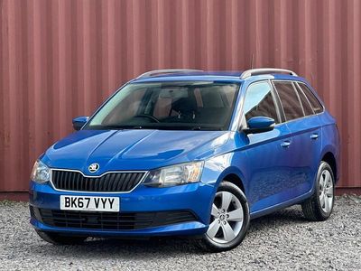 Blue Used 2017 Skoda Fabia SE Estate | £4,990 (Fair price)