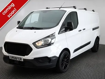 Used Ford Transit Custom 105 HP (77 kW) 2018 White Van