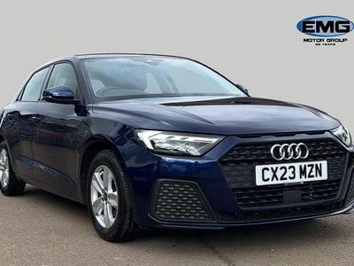 Used Audi A1 Sportback Design 110 HP (80 kW) 2023 Navarra blue Hatchback