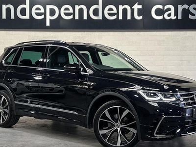 Black Used 2022 VW Tiguan R-line SUV | £27,480 (Fair price)