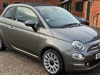 Grey Used 2022 Fiat 500C Dolcevita Cabriolet | £11,699 (Fair price)