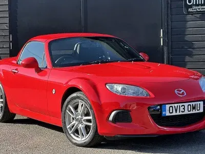Used Mazda MX5 126 HP (92 kW) 2013 Red Cabriolet