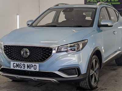 Used MG ZS Exclusive 105 kW (143 HP) 2020 Blue SUV
