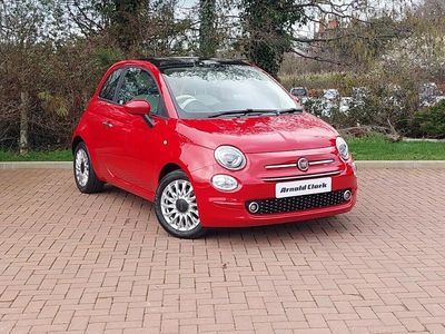 Used Fiat 500 Lounge 70 HP (51 kW) 2020 Red Hatchback