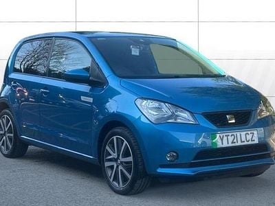 Used Seat Mii Electric 61 kW (83 HP) 2021 Blue Hatchback