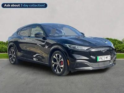 Begagnad Ford Mustang Extended Range 351 HK (258 kW) 2023 Svart Halvkombi